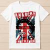 Анархия в Великобритании Панк-музыка Бестселлер Смешной Подарок Футболка T-Shirt 1541