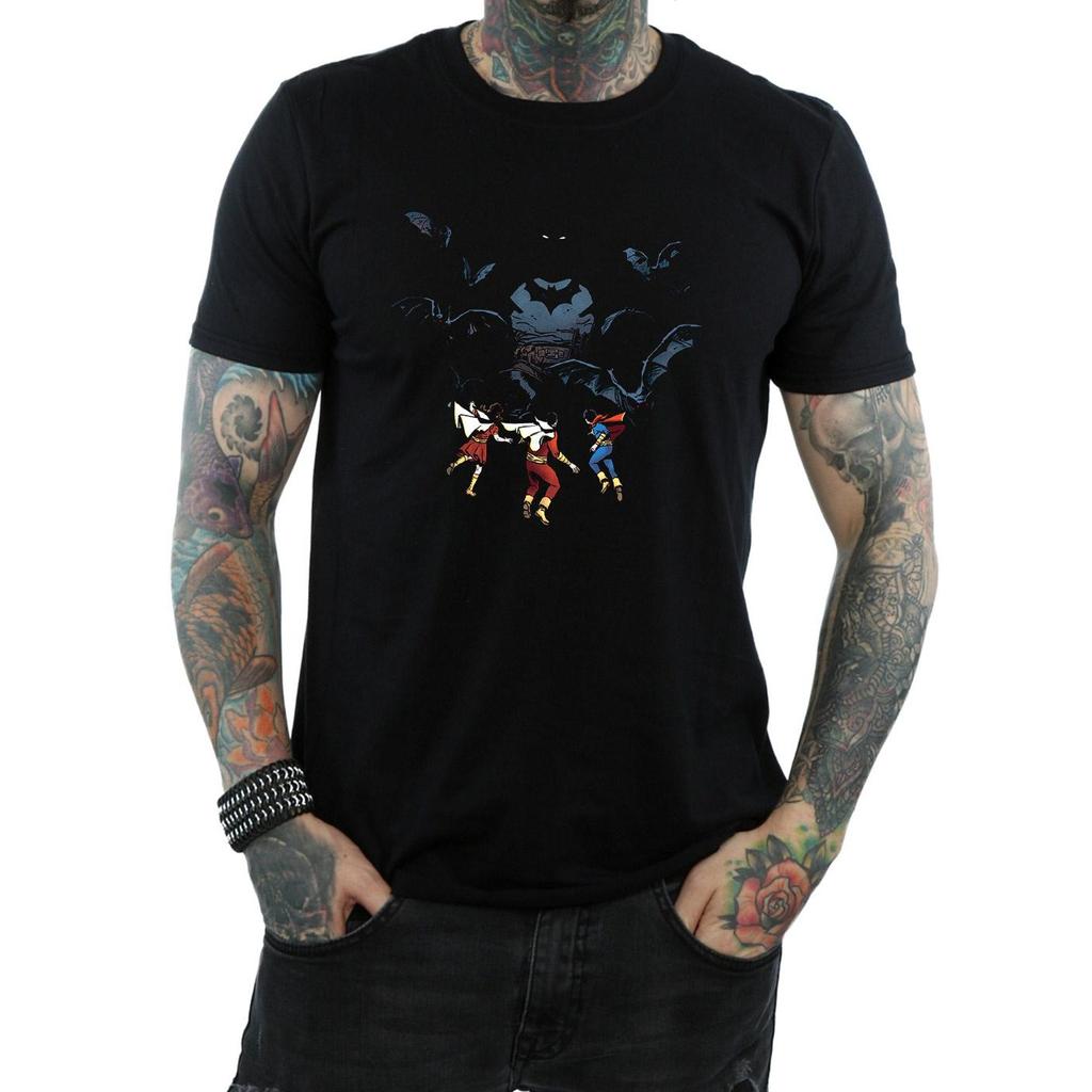 DC Comics Mens Batman Shadow Bats T-Shirt