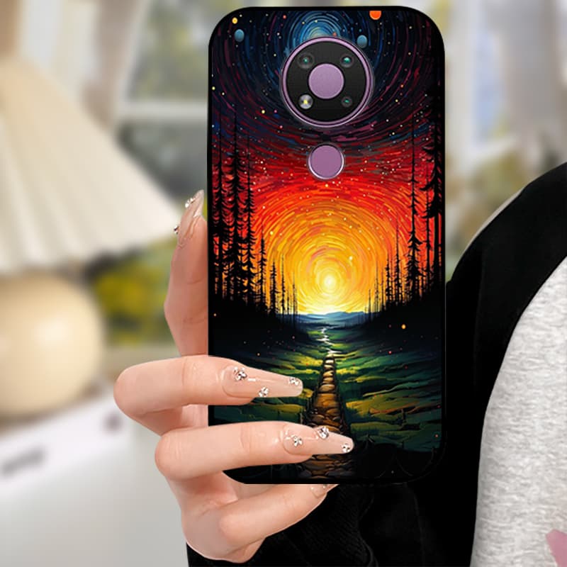 Capa For Nokia 5.4 Cases Black Silicon Soft TPU Phone Case For Nokia 5.4 5.1 7.1 Protective Camera Coque Nokia5.4 Back Shells
