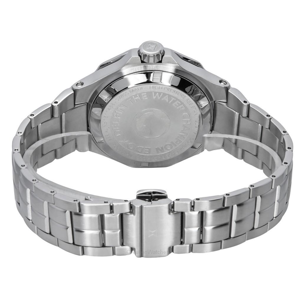 Edox Delfin The Original Day Date Black Dial Automatic Diver's 88008 3M NIN 200M Men's Watch