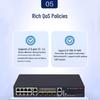 H3C S5130S-10PT4X-EI-Q-G 8-Port Gigabit PoE Managed Switch