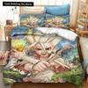 New Anime Dr.STONE 3D Print Bedding Set Duvet Covers Pillowcases 2/3 Piece Comforter Bedding Sets Bedclothes  Duvet Cover Sets