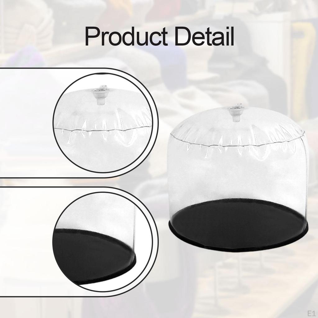 Inflatable Hat Holder Baseball Inner PVC Frame Portable Display Stand for Retail Window