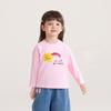 Girls Casual Long-sleeved T-shirt Spring and Autumn 2025 Children's Fashion Top Base Shirt