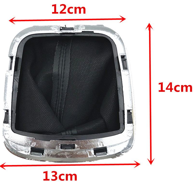 For VW Volkswagen Polo 6C 2015 2016 2017 2018 5/6 Speed Gear Shift Knob Gaiter Boot Cover Case Car Styling Accessories