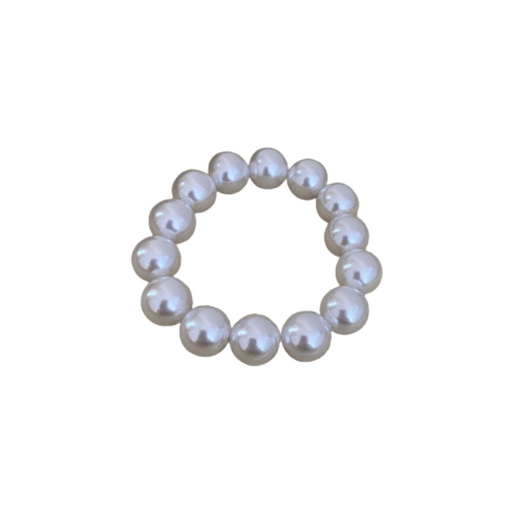 Elegant Lovely French Sweet Fashion Jewelry Female Elastic Bracelet Pearl Korean Style Bracelet