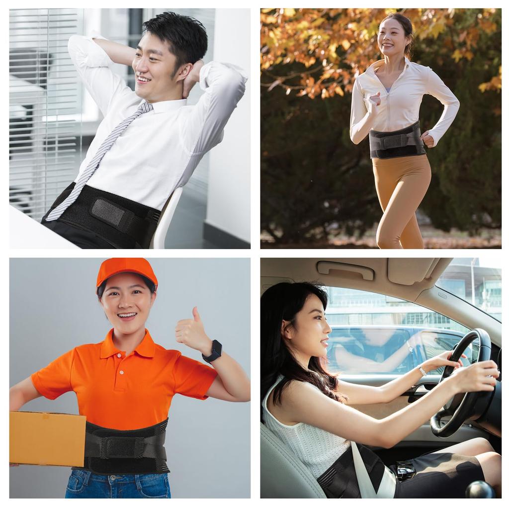 Хорошая осанка x TITIROBA Боль в пояснице, двойное давление на талию, размер M [унисекс] Пояс, корсет, поддерживающий, тип, мужчины, женщины, спорт, работа, работа,