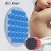 Suction Cup Design Non-Slip Soft Bristle with Hanging Hole Eco-friendly Shower Foot