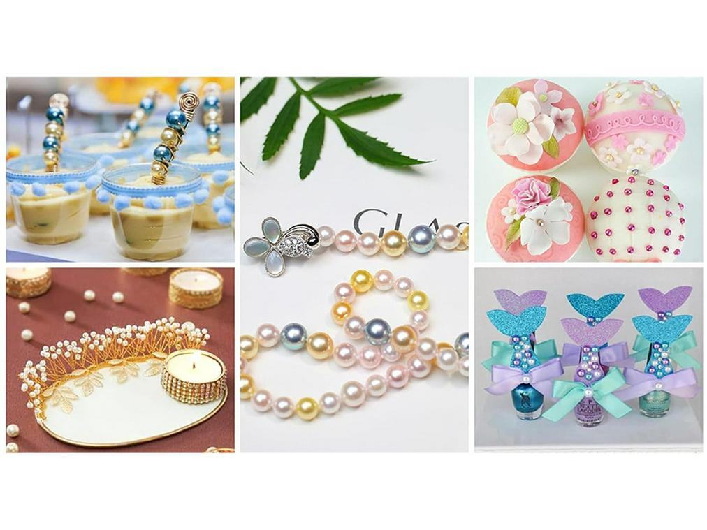 Cross-Border Ocean Pearl Stringing DIY Set: Acrylic Bead Jewelry Accessories