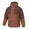 Fashionable Windproof Warm Casual Hooded Down Jacket Men Jackets Brown 629739-66