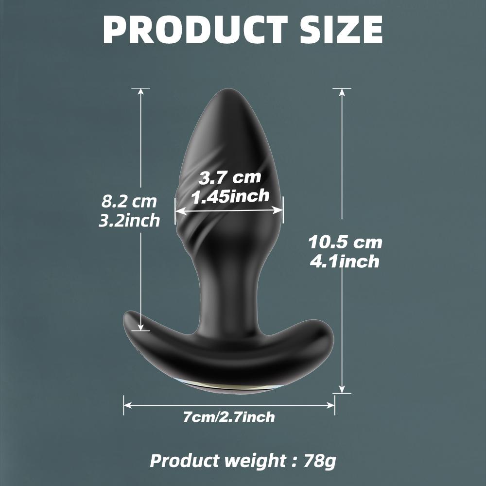 APP Control Анальный вибратор Вращение Анальная пробка Мужской Массажер простаты Стимулятор Женский мастурбатор Взрослые секс-игрушки для женщин Геев