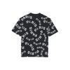 Jordan Paris Saint-Germain Jock Tag Letter Short Sleeve T-Shirt Men Tops Black CK9788-010