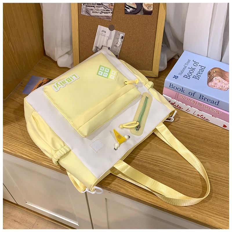 Школьный рюкзак новый, высокой стоимости, в студенческом стиле, свежий и милый, косметичка, для учеников средней школы, легкий, большой вместимости