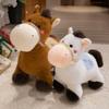 Cartoon Pony Cloth Cloth Doll Plush Toy Short-Footed Pony Zodiac Horse Doll Year Of The Horse Mascot Pendulum