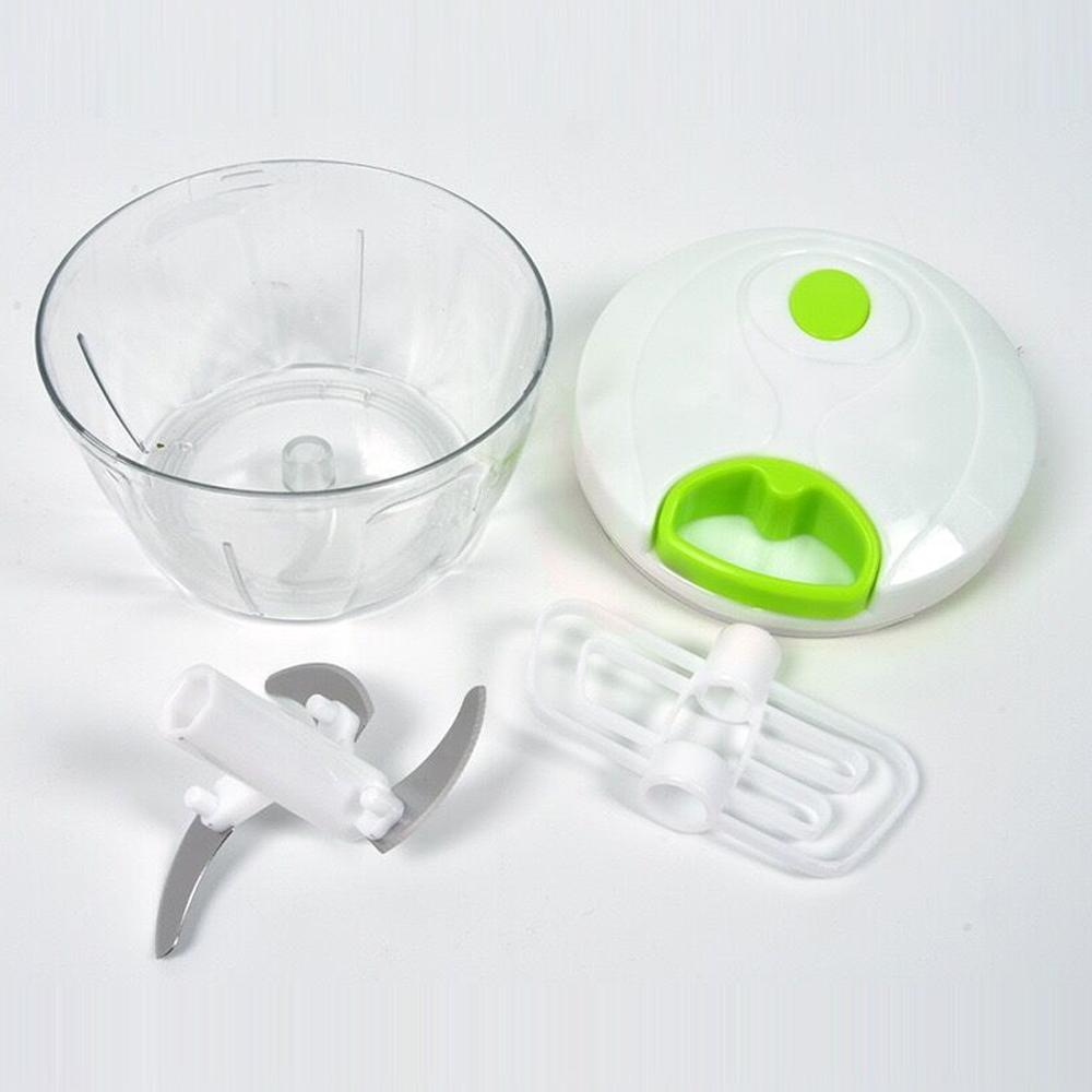 Hand Chopper Manual Rope Food Processor Silcer Shredder Salad Maker Garlic Onion Cutter Kitchen Tool Accessories