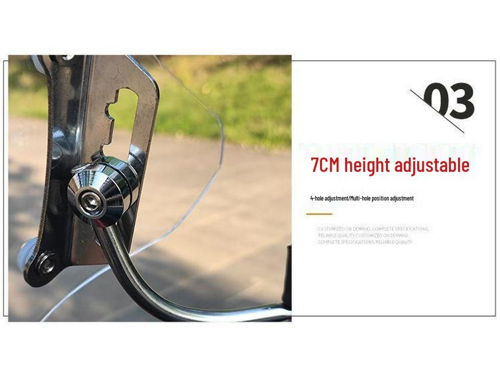 E5G Подходит для мотоцикла-скутера Suzuki UY125 Ветровое стекло Передний щиток