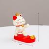 Lucky Cat Mobile Phone Stand Chinese Style Desk Decoration Mobile Phone Bracket Handmade Resin Tablet Bracket For Mobile Phones