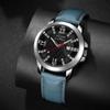 Fashion Business Men's Watches Fashion Men's Watches Simple Watch Large Dial Watch Sports Men's Watch Belt Calendar Watch