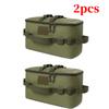 Outdoor Camping Gas Tank Storage Bag Scratch Resistant Large Capacity Ground Nail Tool Bag Gas Canister Picnic Holder Organizer