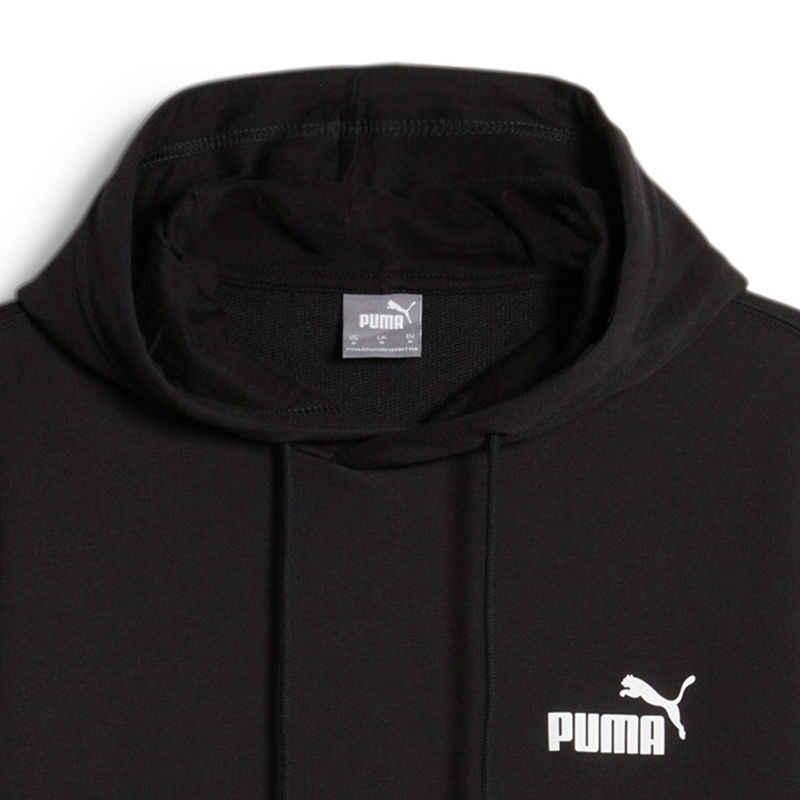 Puma Цветные блоки Американский стиль толстовки мужские толстовки черные белые 679608-01