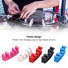 5pcs Fluted Design Badminton Racket Load Spreader  Repair Maintenance