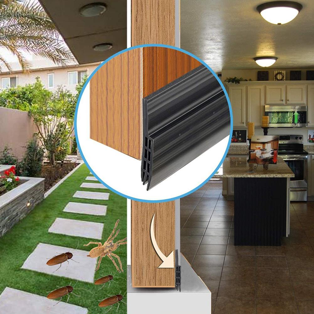 Дверная лента-уловитель сквозняков Самоклеящаяся лента Нижняя лента Водонепроницаемая уплотнительная лента Ветрозащитный стопор Дверной низ