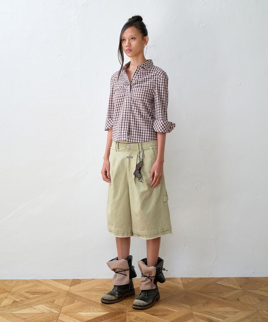 THEVINYLHOUSE Рубашки с рукавом три четверти (W) коричневый