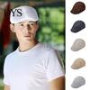 Adjustable Fit Outdoor Hat Unisex Retro Sun Hat, Lightweight Breathable Mesh Fedora, Daily Commute Solid Color for Photos Foldable Short Brim
