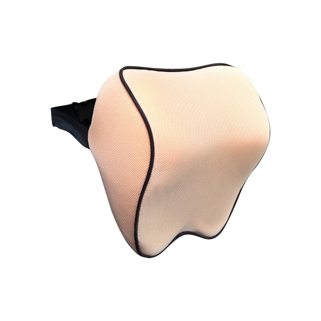 Подушка для шеи автомобиля, мягкая подушка для подголовника автомобиля для вождения с регулируемым ремнем, подушка для шеи из пены с эффектом памяти