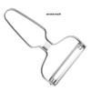 Stainless Steel Wide Mouth Slicer & Peeler for Vegetables & Meat Rolls