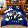 Alianza Lima Pattern Bedding 3Pcs Set Bed Sheet And Pillowcases For Indoor Bedroom