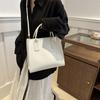 Stylish Pu Tote Bag For Women Large Capacity Shoulder Crossbody Bag Summer Fashion