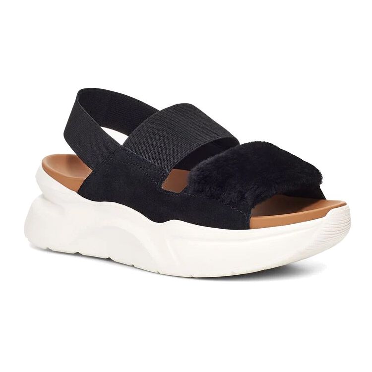 UGG Silverlake II Дышащие модные сандалии женские сандалии черные 1119771-BLK