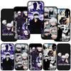 Чехол для телефона Samsung Galaxy S25 S23 S22 S24 Ultra FE A05 A06 A15 A16 A36 A37 A35 A54 A55 A56 A57 A25 A26 A17 Годжо Сатору Магическая битва Аниме Обложка