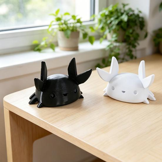 Настольный держатель для ручек в виде краба, 3D-печатный краб-штангист для карандашей, Милый настольный органайзер для ручек, очков, кистей для макияжа