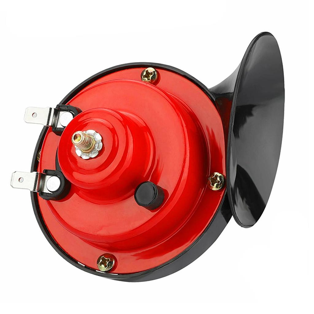 Universal Loud Car Horn 12V Electric Snail Train Horn Super Loud Waterproof Horns Siren for Motorcycle Car Truck SUV Boat