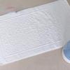 Хлопковое Толстое Гостиничное Полотенце для Пола Впитывающее Нескользящее С Рисунком Следов Ног Коврик для Пола Жаккардовое Полотенце Ванная Туалет 50x80см