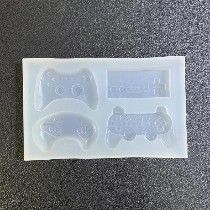 Силиконовые формы для десертов, легкоочищаемые формы для конфет, игровые контроллеры, формы для выпечки, для приготовления шоколадных конфет