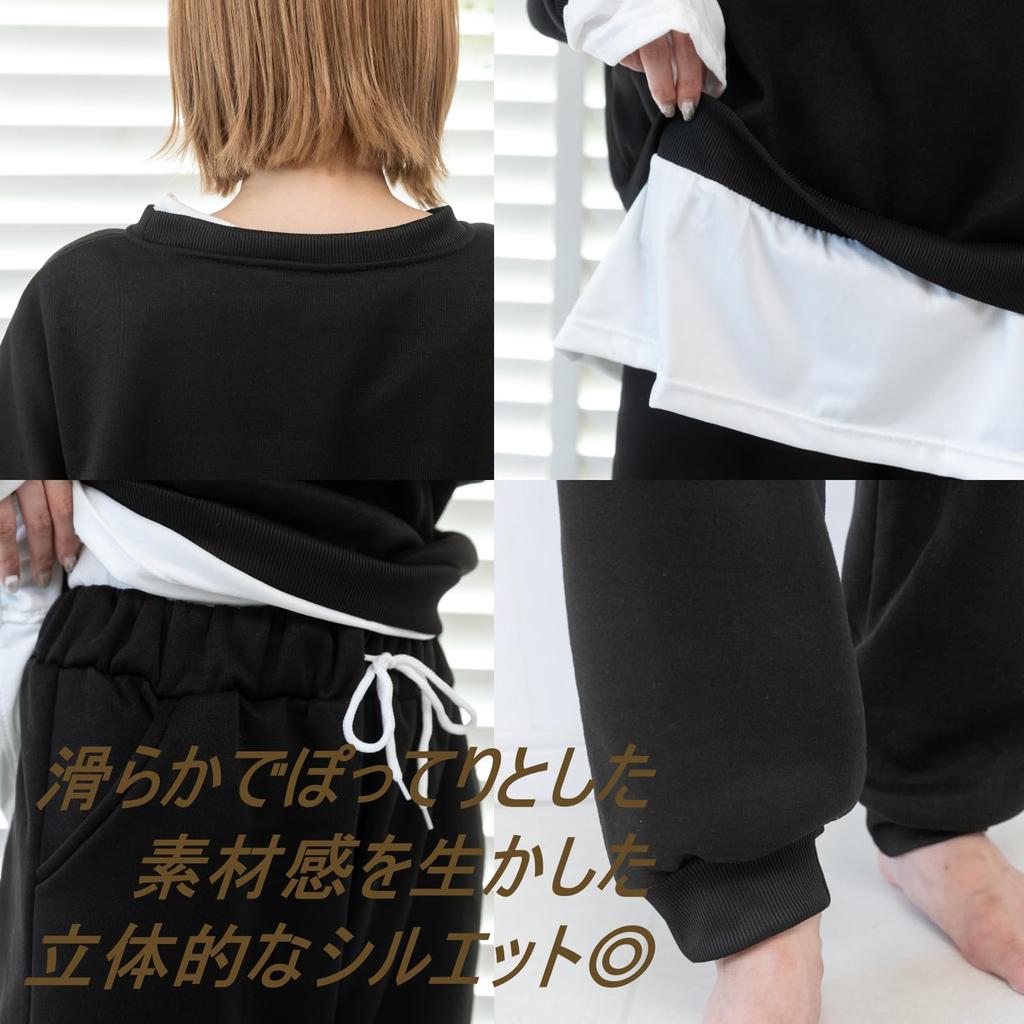 Толстовка Noichi, верхняя и нижняя часть, начес, подкладка, комплект, толстовка, джерси [1/2plus] [Nibun Plus] для женщин (Грей, Л)