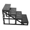 Dog Stairs Slip Resistant Dog Stairs Adjustable Height Foldable Pets Stairway Step for High Bed and