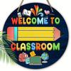 Classic Wooden Welcome To Classroom Sign - Multipurpose Teacher Door Plaque, Wall Hanging Educational Decor, Graduation Season, Ideal Gift for Teacher