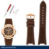 25*13 мм Силиконовый Резиновый Ремешок для Часов Серии Pa-tek Philippe Nautilus 5711/5712/5980 Водонепроницаемый Спортивный Ремешок Браслет Коричневый Синий