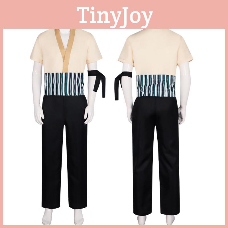 Реалистичная версия костюма для косплея Зоро из фильма One Piece, полный набор для ролевых игр