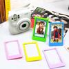 5Pcs 3" Desk Photo Frame Picture Frames For Fujifilm Instax Mini Colorful Diy Photo Frame Fridge Refrigerator Picture Frame