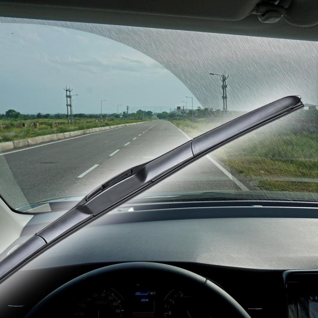 1PCS OEM Quality Premium Auto Car All Seasons Windshield Wiper Blades Refills Natural Rubber Strips for 3 StageType of Wiper Blade 14"-28"