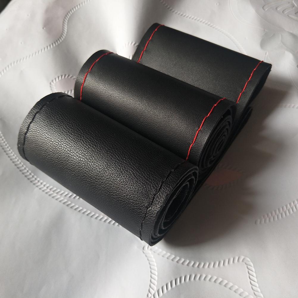 Чехлы на руль своими руками из мягкой кожаной тесьмы на руль автомобиля с иголкой и ниткой, аксессуары для интерьера