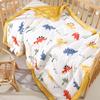 Baby Bean Blanket Children's Blanket Soy Protein Fiber Quilt Knitted Cotton Thickened Bean Velvet Bedding