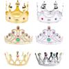 Детская повязка на голову на Хэллоуин, принцесса, король, пластиковая корона, шляпа для дня рождения, реквизит, украшения для мячей, праздничные принадлежности