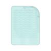 Curling Iron Heat Resistant Mat Anti-slip Silicone Rectangle Portable Flat Iron Hair Straightener Hair Styling Hot Tools