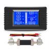 PZEM-015 100A 200A 300A Цифровой тестер аккумулятора Амперметр Вольтметр Измеритель мощности Емкости Индикатор заряда с шунтом